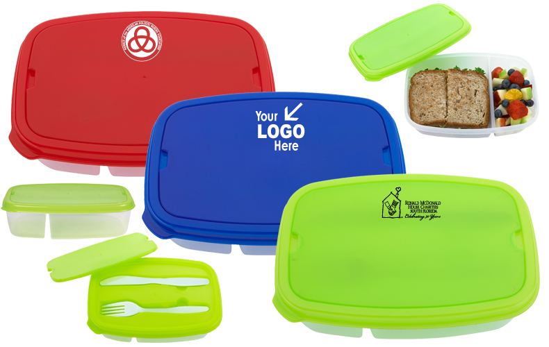 2 Section Lunch Container